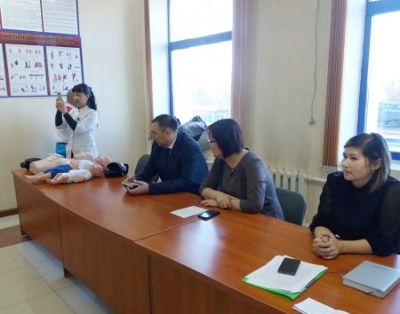 Акция на железнодорожном  вокзале г.Актобе
