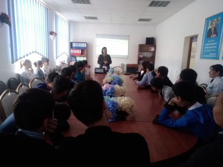 Встреча с молодежью Байганинского района