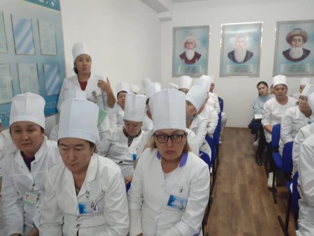 ОМП в Шалкарской ЦРБ Актюбинской области