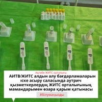 АИТВ/ЖИТС алдын алу бағдарламаларын іске асыру саласында аутрич қызметкерлердің ЖИТС орталығының мамандарымен өзара қарым қатынасы