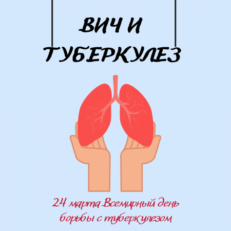 ВИЧ и туберкулез. 24 марта Всемирный день борьбы с туберкулезом