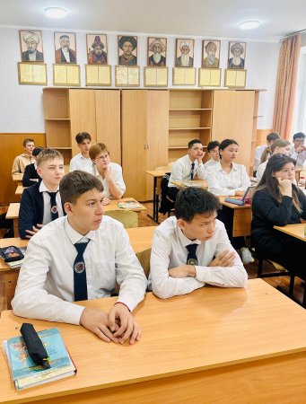 Встреча с учащимися школ