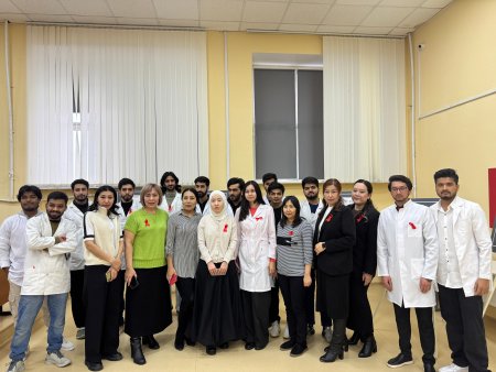 Шетелдік медицина студенттерімен кездесу.