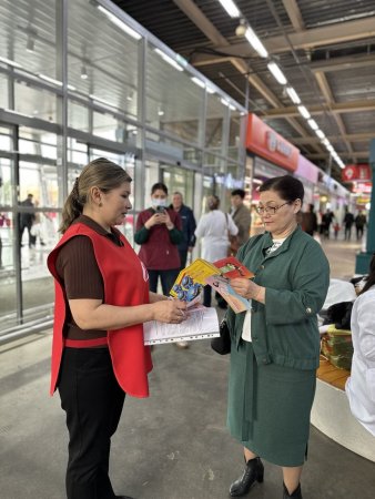 В рамках Всемирного дня здоровья в Актобе прошла акция для населения